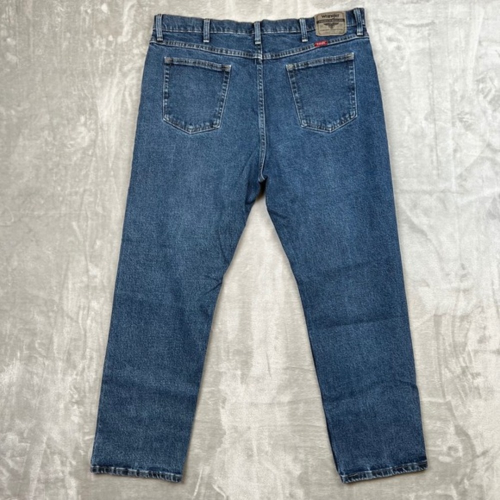 Wrangler Men's Blue Denim Jeans Comfort‎ Guaranteed Size 40x30